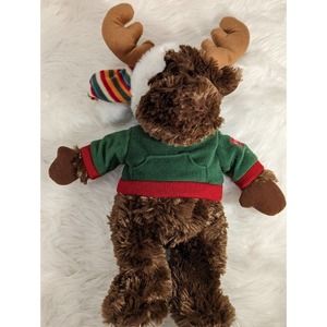 2005 St. Nicholas Square Plush 18” Moose Stuffed Animal Toy Christmas Kohl's